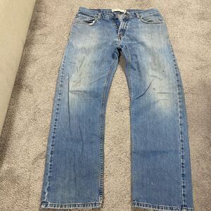 Levi's Men's Straight Blue Jeans 559 zip